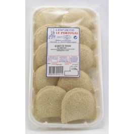 BEIGNET DE MERLU POISSON BARQUETTE  X 10