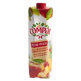 JUS DE FRUIT COMPAL PECHE 1 L