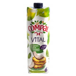 JUS DE FRUIT COMPAL ANANAS COCO 1L