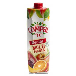 JUS DE FRUITS COMPAL MULTI FRUITS 1L