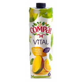 JUS DE FRUITS COMPAL MANGUE ORANGE 1L