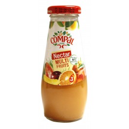 COMPAL VERRE 20 CL MULTI FRUITS X 15