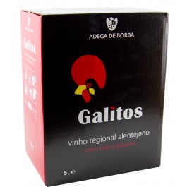 VIN GALITOS ROUGE 13° CUBI 5L 