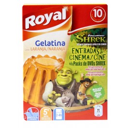 GELATINE ORANGE ROYAL 170G