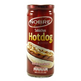 SAUCISSES NOBRE HOT DOG X 6