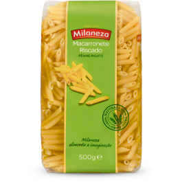 PATES MACARONETE RISCADO 500GR