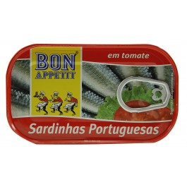SARDINES SAUCE TOMATE BAP 120 GR