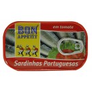 SARDINES SAUCE TOMATE BAP 120 GR