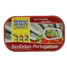SARDINES TOMATE PIQUANTE BAP 120 GR