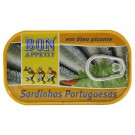 SARDINES SAUCE PIQUANTE BAP 120GR