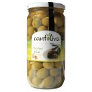 OLIVES VERTES A L'AIL CANTOLIVA BOCAL DE 450G
